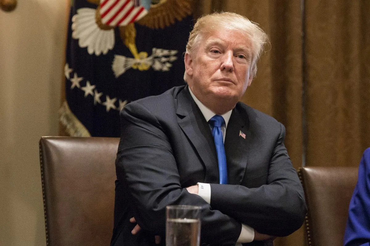 President Donald Trump at the White House on Feb. 28, 2018. (Samira Bouaou/The Epoch Times)