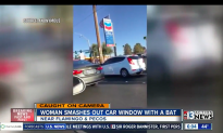 Woman in Las Vegas Bashes in Car Window with Bat in Fit of Road Rage