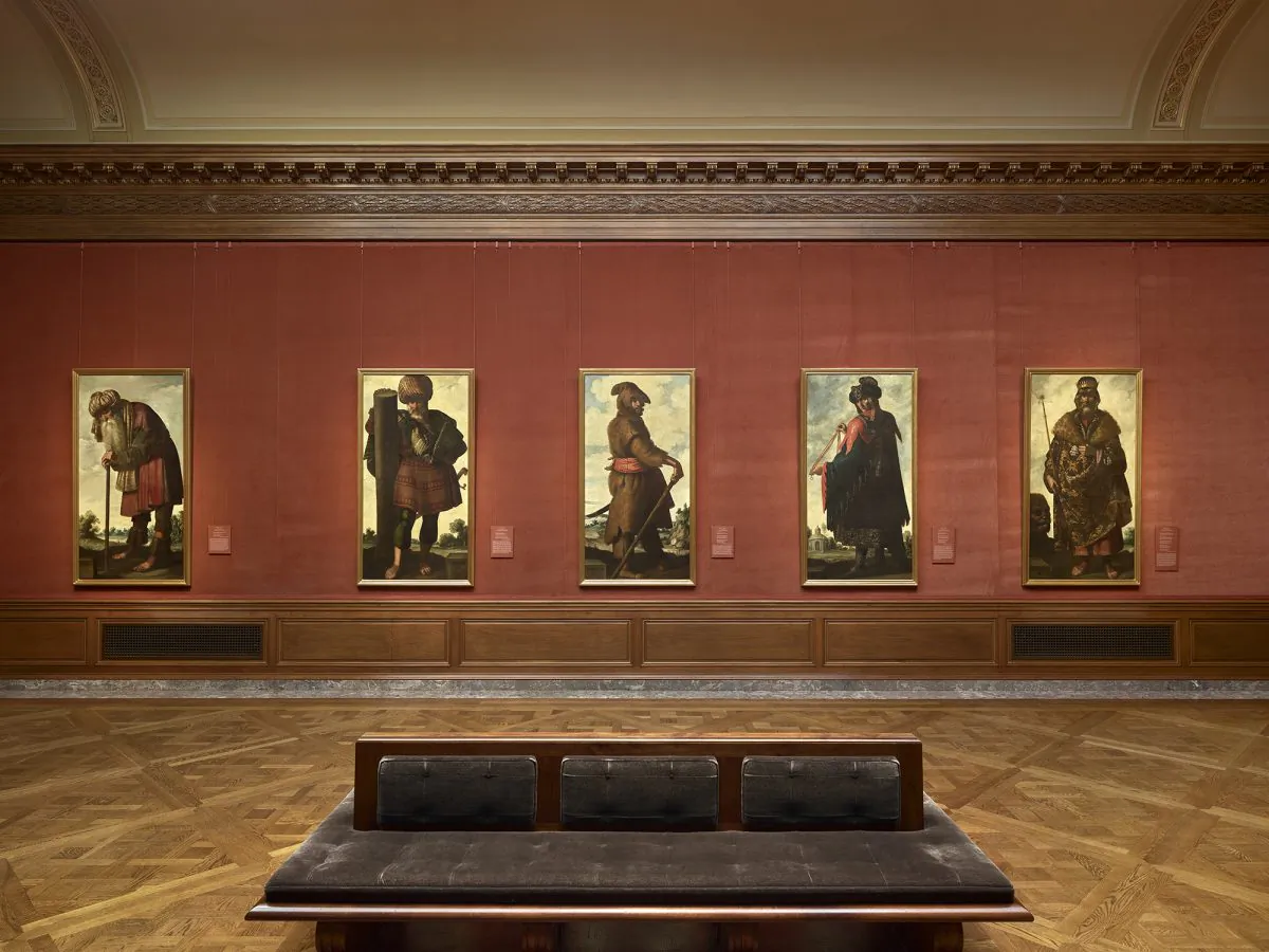 Five of the 13 paintings in the exhibition, "Zurbarán's Jacob and His Twelve Sons: Paintings from Auckland Castle" at The Frick Collection," on view until April 12, 2018. (The Frick Collection)