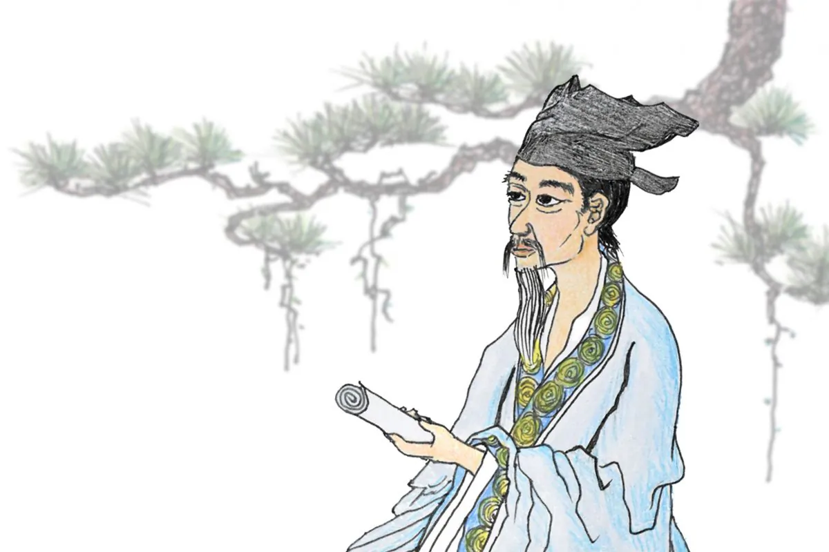 Bai Ju Yi illustration by Sun Mingguo/Epoch Times