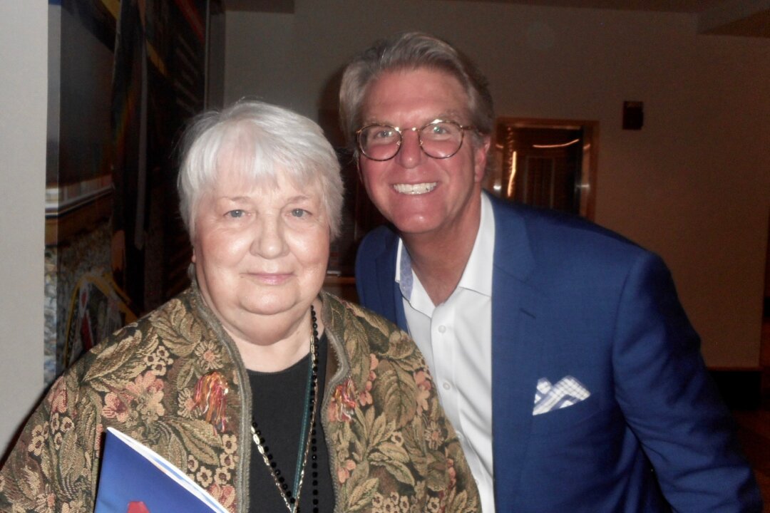 Eric Graves and his mother, Jean Graves, attended the Shen Yun performance at the Curtis M. Phillips Center for the Performing Arts, in Gainesville, Fla., on March 15, 2018. (Edie Bassen/The Epoch Times)