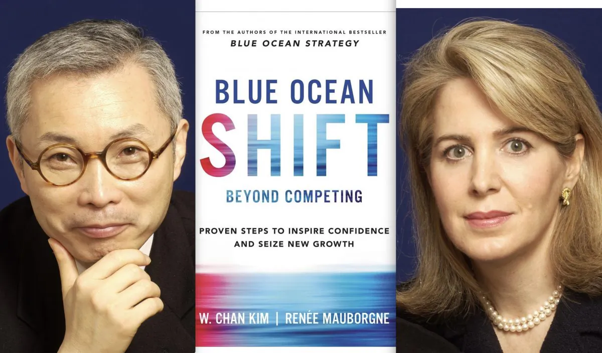  ‘Blue Ocean Shift—Beyond Competing’ by W. Chan Kim and Renée Mauborgne. (Hachette Books)