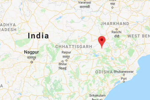 The incident occurred in village of Kheriakani in the eastern Indian state of Odisha. (Screenshot via Google Maps)