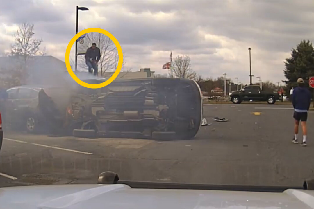 Bystanders Team Up for Dramatic Rescue of Man Pinned Under Burning Car ...