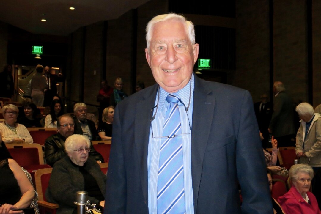 Paul Blacker enjoyed watching Shen Yun at the Morrison Center for the Performing Arts, in Boise, Idaho, on March 21, 2018. (Alex Lee/The Epoch Times) 