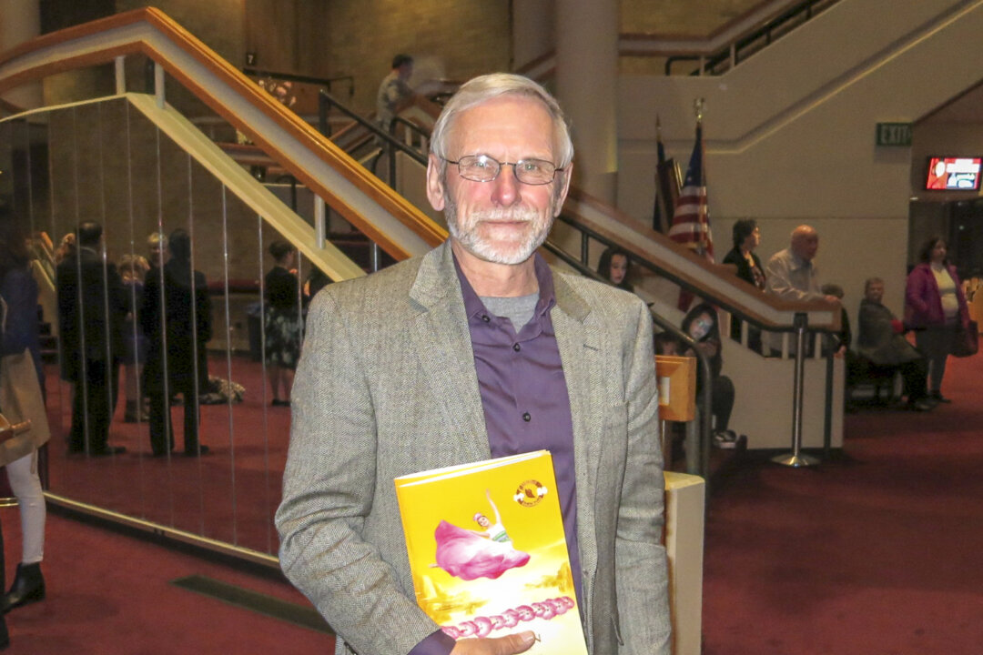 Barry Dubkowski enjoyed watching Shen Yun at the Morrison Center for the Performing Arts, in Boise, Idaho, on March 21, 2018. (Alex Lee/The Epoch Times)