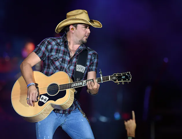 Jason Aldean performing at the Route 91 Harvest Festival in 2014 (Ethan Miller/Getty Images)