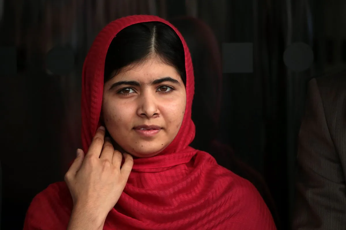 Malala Yousafzai pictured on Sept. 3, 2013 in Birmingham, England. (Christopher Furlong/Getty Images)
