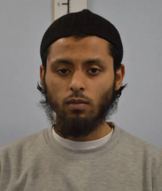 Umar Ahmed Haque is seen in an undated booking photograph handed out by the Metropolitan Police in London, Britain Mar. 2, 2018. (Metropolitan Police handout via REUTERS)