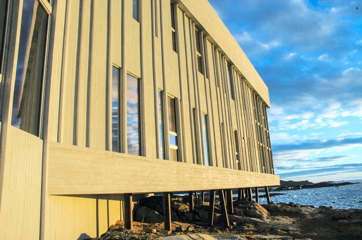 Sunset at the Fogo Island Inn. (Carole Jobin)
