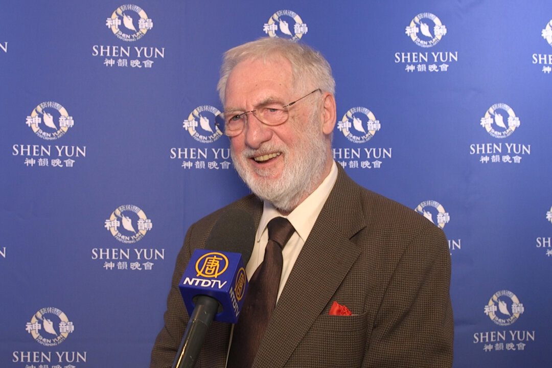 Don Shutters attended the Shen Yun performance at the Paramount Theatre in Aurora, Ill., on April 7, 2018. (NTD Television)