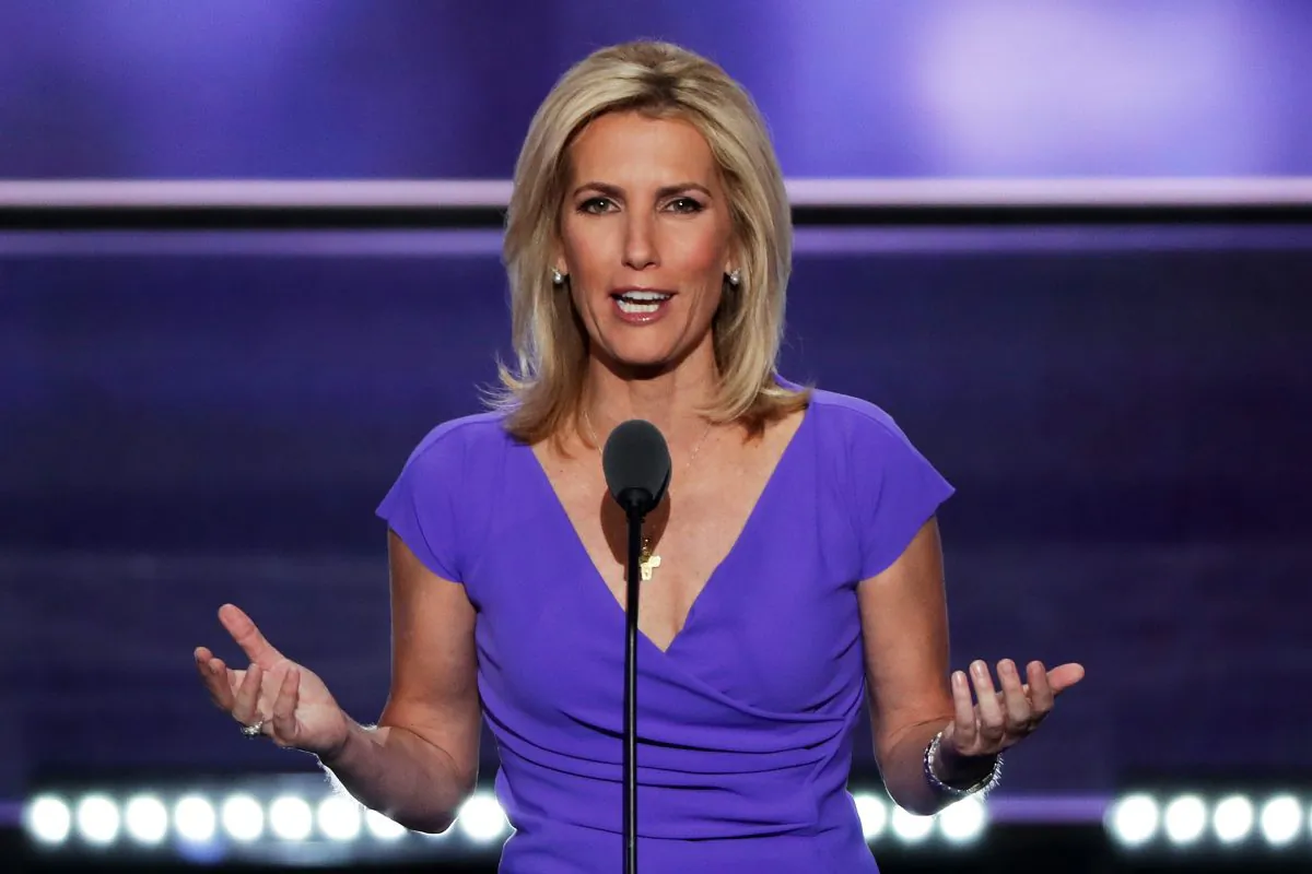 CLEVELAND, OH - JULY 20: Political talk radio host Laura Ingraham delivers a speech on the third day of the Republican National Convention on July 20, 2016 at the Quicken Loans Arena in Cleveland, Ohio. (Photo by Alex Wong/Getty Images)
