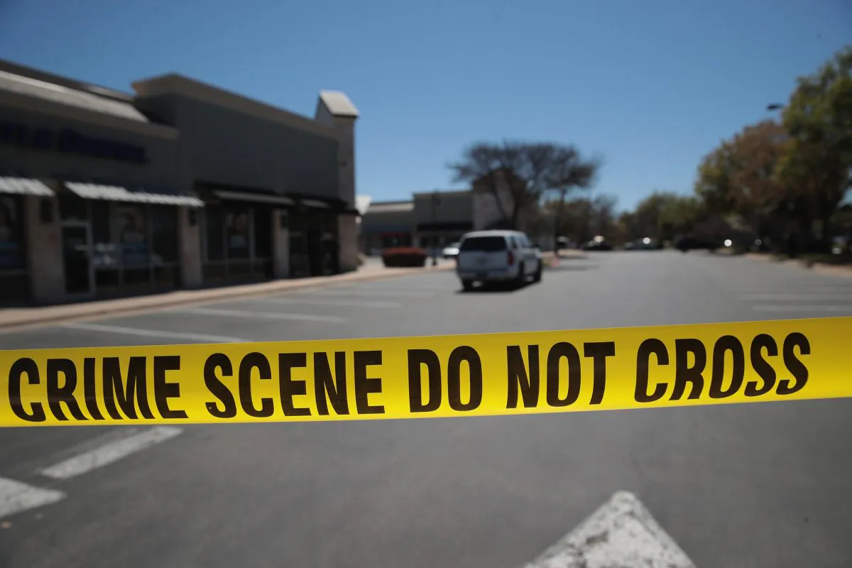 File photo of an FBI crime scene. (Scott Olson/Getty Images)