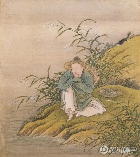 The Emperor depicted as a fisherman. From “Album of the Yongzheng Emperor in Costumes,” by anonymous court artists, Yongzheng period (1723–1735). One of 14 album leaves, color on silk. The Palace Museum, Beijing. (Public Domain)
