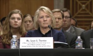 Top US Diplomat for Asia, Whose Nomination Is on Hold, Has a Record of Pandering to Beijing