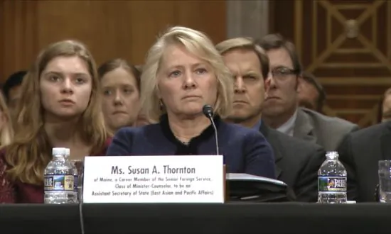 Top US Diplomat for Asia, Whose Nomination Is on Hold, Has a Record of Pandering to Beijing