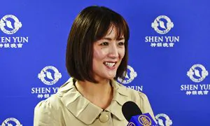 Japanese Actress Feels She’s in Heaven While Watching Shen Yun
