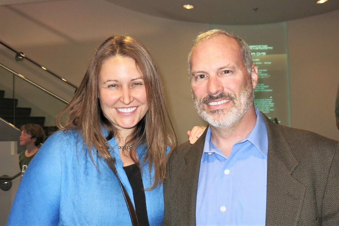 Entrepreneur Monte Cool and his friend enjoyed the Shen Yun performance at the Performing Arts Center San Luis Obispo, in San Luis Obispo, Calif., on April 18, 2018. Monte Cool is an attorney and managing member of Cool Properties LLC, GG Coastal LLC and Nipomo Partners LLC, as well as Chief of Acquisitions at Coastal Community Builders, the largest residential builder on the Central Coast. (Michael Ye/Epoch Times)