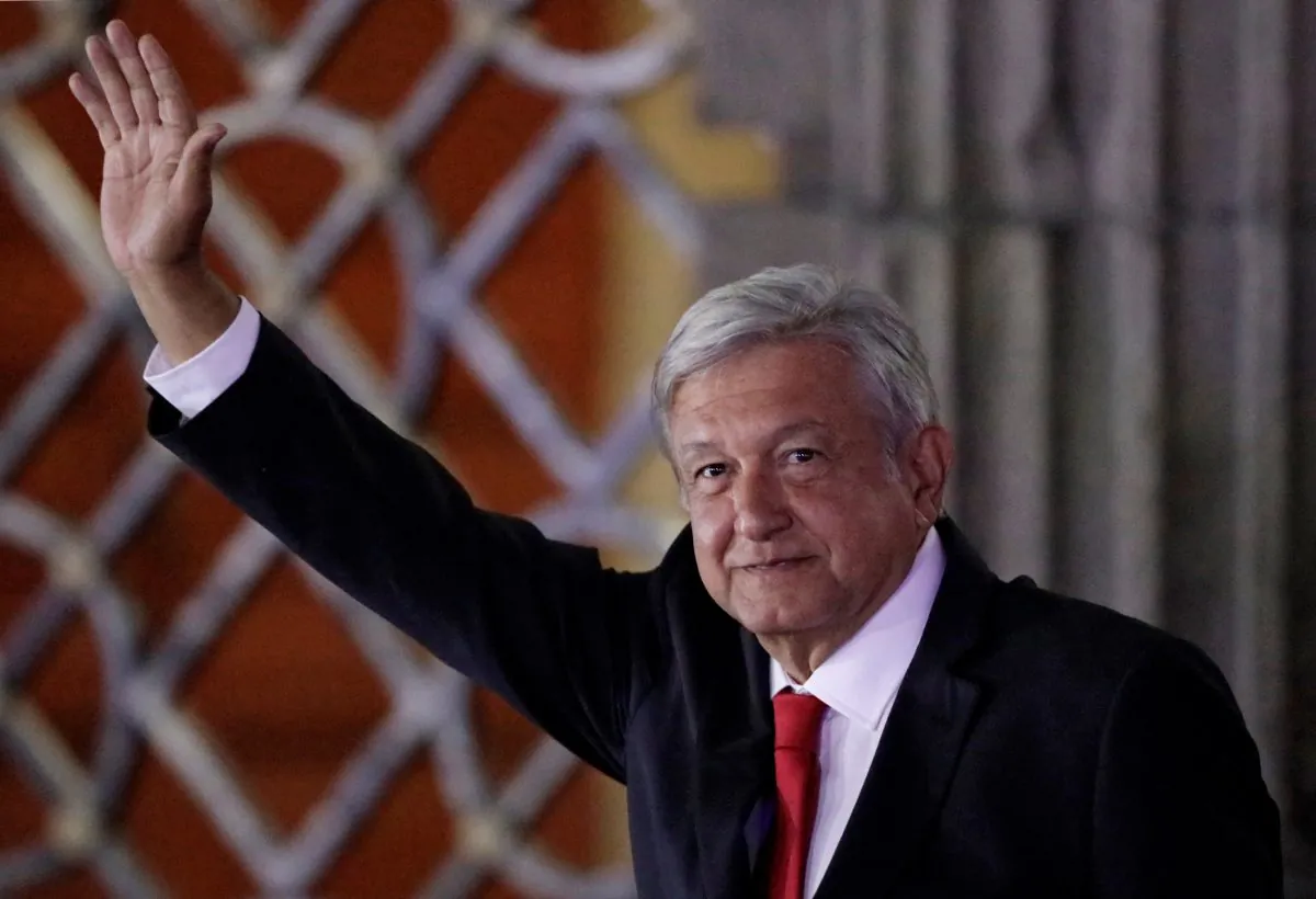 Mexico President-elect Andres Manuel Lopez Obrador of the National Regeneration Movement (MORENA) at the Palacio de Mineria after the first presidential debate in Mexico City, Mexico Apr. 22, 2018. (REUTERS/Henry Romero)