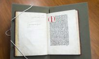 Oldest English Language Book in Canada at University of Toronto
