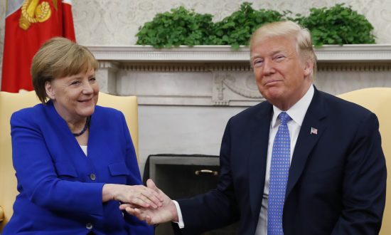 Trump and Merkel Meet Over Iran and Trade