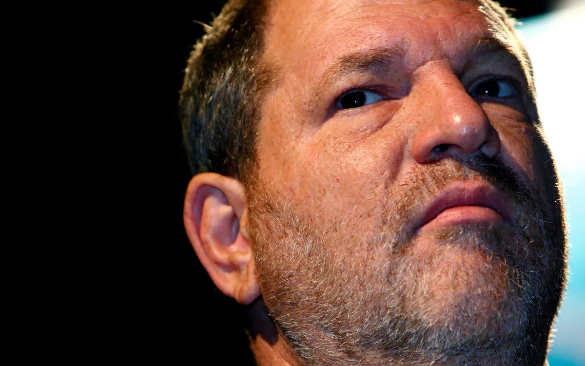 Harvey Weinstein, co-chairman of the Weinstein Company, kicks off the Film Finance Circle conference with an informal discussion at the inaugural Middle East International Film Festival in Abu Dhabi, Oct. 15, 2007. (Reuters/Steve Crisp/File Photo)
