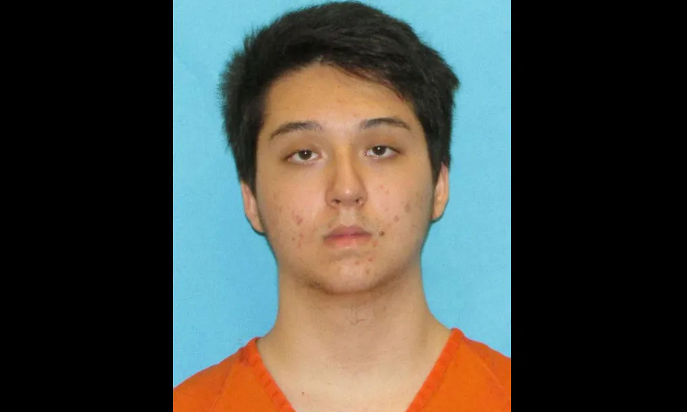 Matin Azizi-Yarand, 17, appears in a booking photo provided by the Collin County Sheriff's Office, May 2, 2018. (Collin County Sheriff's Office/Handout via Reuters)