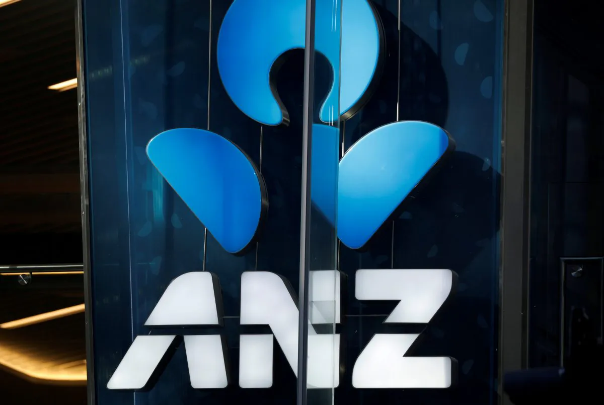 An ANZ bank logo is pictured in Sydney, Australia April 23, 2018. (Reuters/Edgar Su/File Photo)