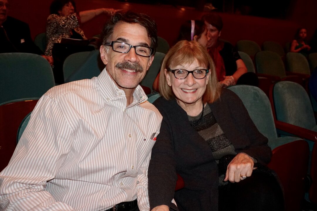 Mr. and Mrs. Friedman attended the Shen Yun performance at the Aronoff Center for the Arts in Cincinnati, Ohio, on May 6, 2018. (Catherine Wen/The Epoch Times)