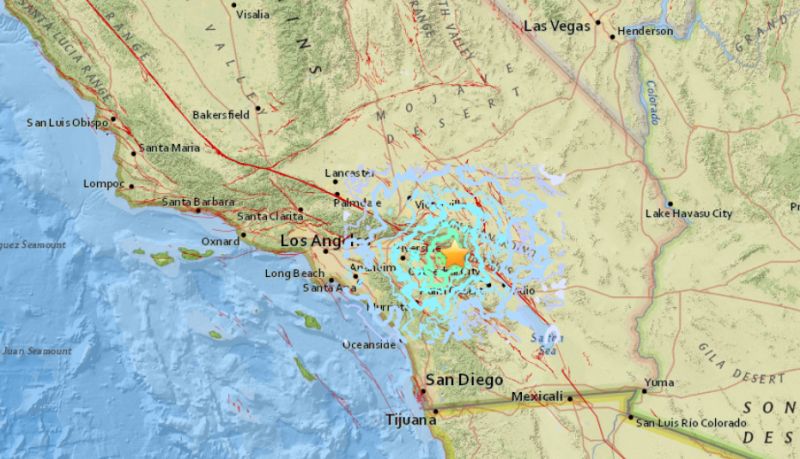 Earthquake Hits Southern California, Wakes Many Up