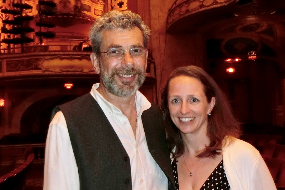 David Todtenhagen and Stacey Nazitto enjoyed Shen Yun's performance at the Shea's Performing Arts Center in Buffalo, N.Y., on May 9, 2018. "There's an elegance to it—a beauty you don't see anywhere else," said Mr. Todtenhagen. (Dongyu Teng/The Epoch Times)