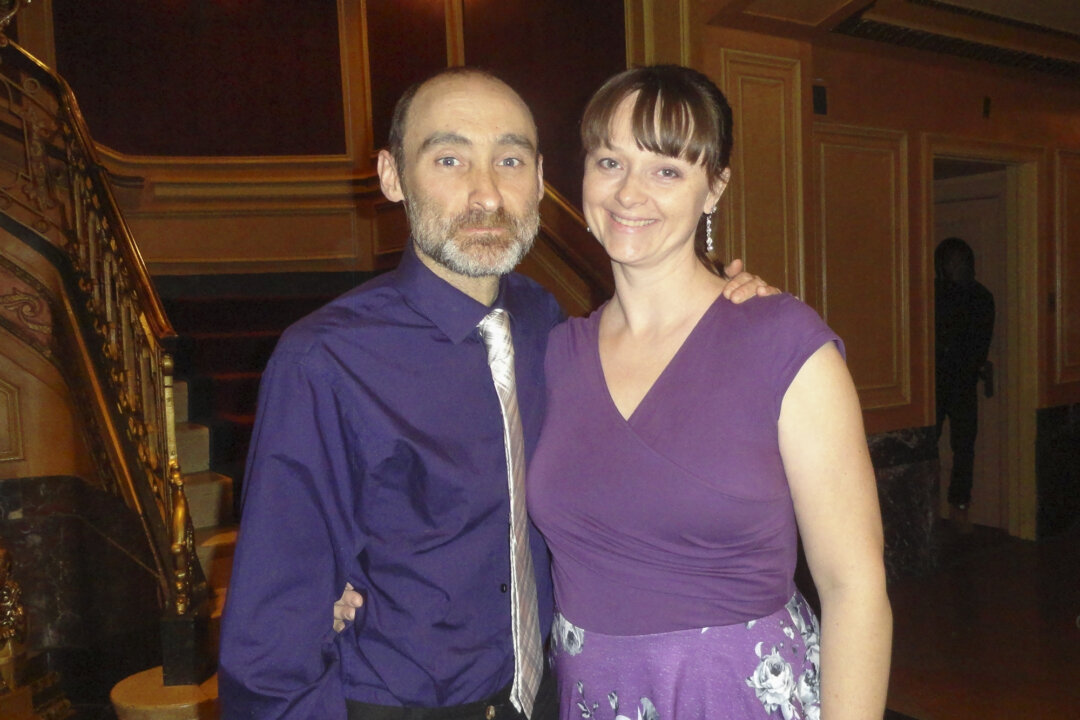 Scott and Rebecca Laird enjoyed the Shen Yun performance at Shea's Performing Arts Center, in Buffalo, on May 10, 2018. "Being a musician, I can definitely appreciate having live musicians of that excellence. It was beautiful to listen to," said Mr. Laird. (Madalina Hubert/The Epoch Times)