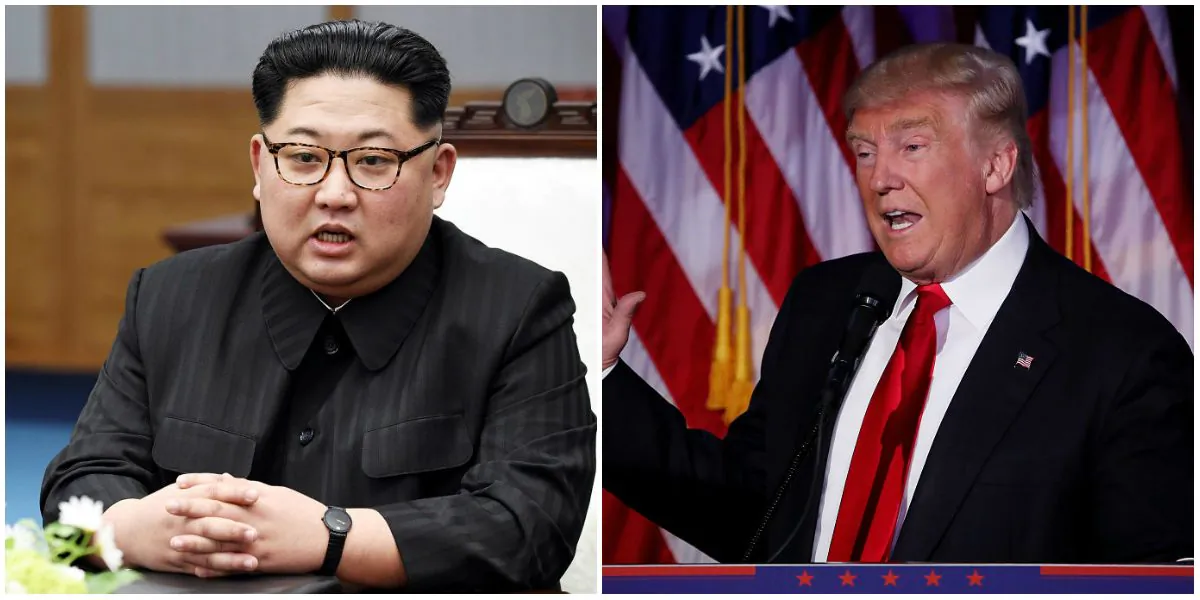 North Korean dictator Kim Jong Un and U.S. President Donald Trump. (Korea Summit Press Pool/Getty Images; Mark Wilson/Getty Images)