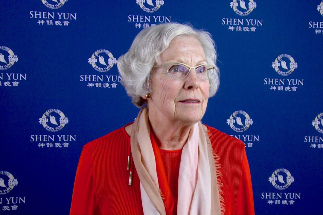 Corrine Willemstein, a former director of a construction company, enjoyed Shen Yun Performing Arts at Nieuwe Luxor Theater, in Rotterdam, on May 15, 2018. (NTD Television)