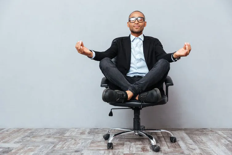 Research shows that just 10 minutes of meditation per day can increase business students’ physical, mental and emotional awareness. (Shutterstock)