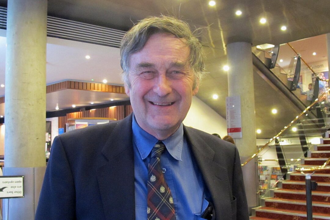 Jamie Williamson enjoyed the Shen Yun performance at the Festival Theatre Edinburgh on May 20, 2018. (Mary Mann/Epoch Times)