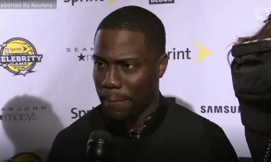 Street Artist Trolls Oscars With Kevin Hart Posters on Hollywood Streets