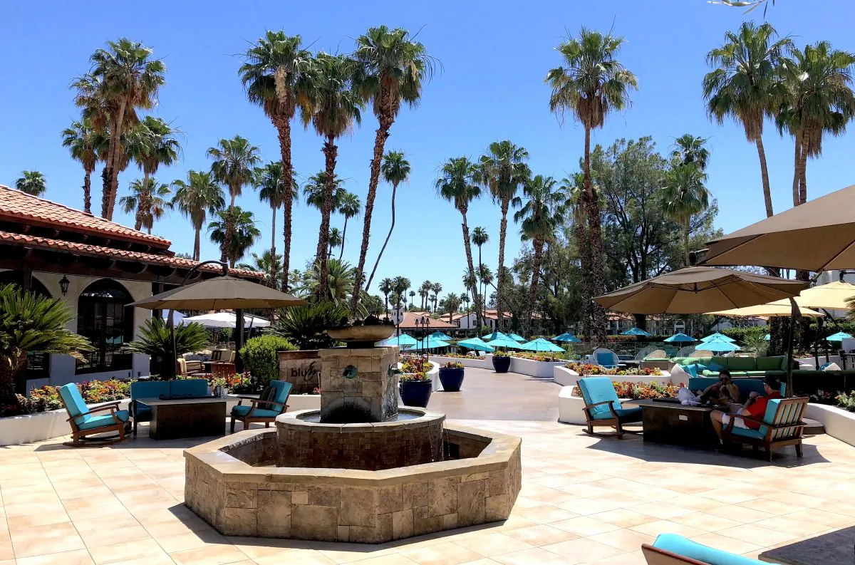 Relaxing at the Ritz-Carlton Spa in Rancho Mirage. (Beverly Mann)