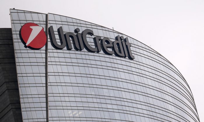 The Unicredit tower in Milan. Italian banks' bad loans are at the heart of financial trouble for Italy. (MARCO BERTORELLO/AFP/Getty Images)