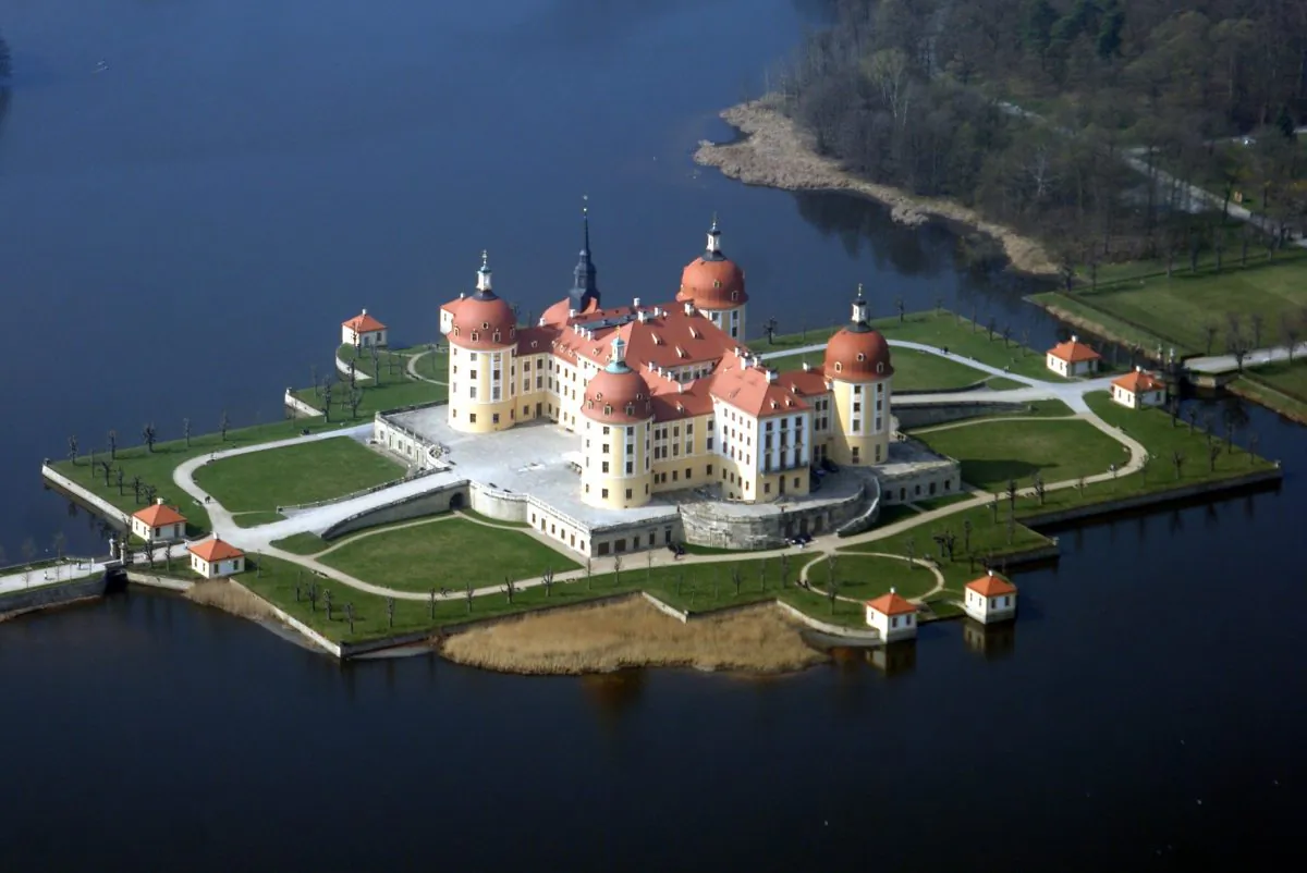 Moritzburg Palace in Saxony. (Carsten Pietzsch/Public Domain)