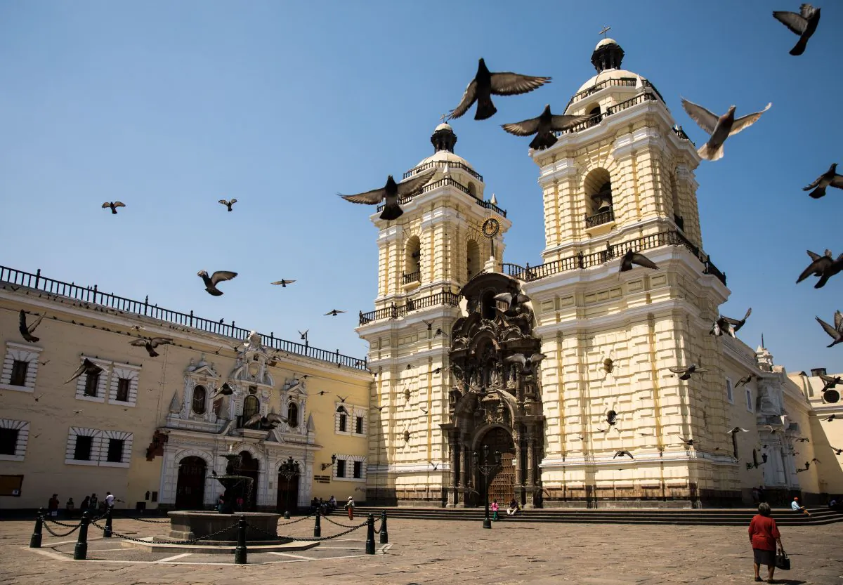 The Church and Convent of San Francisco. (Samira Bouaou/The Epoch Times)