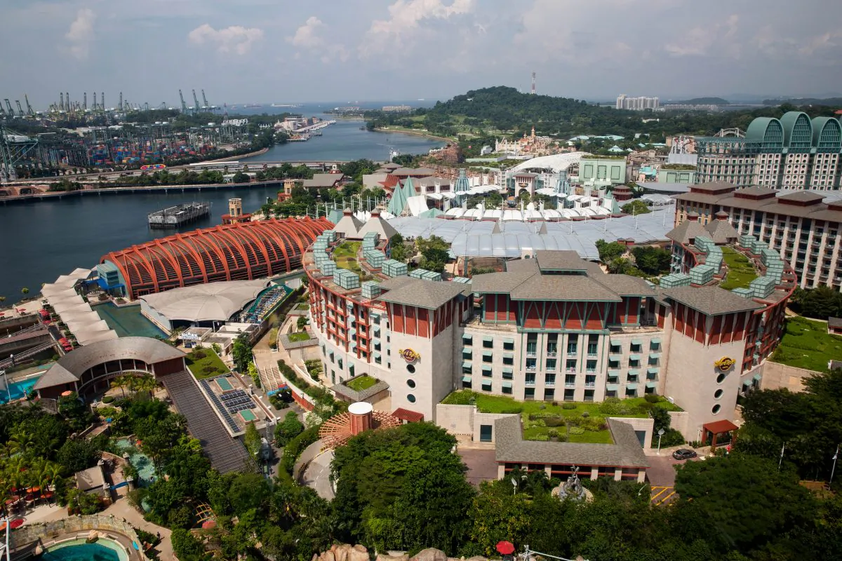 Sentosa Island in Singapore on June 11, 2018. (Samira Bouaou/The Epoch Times)