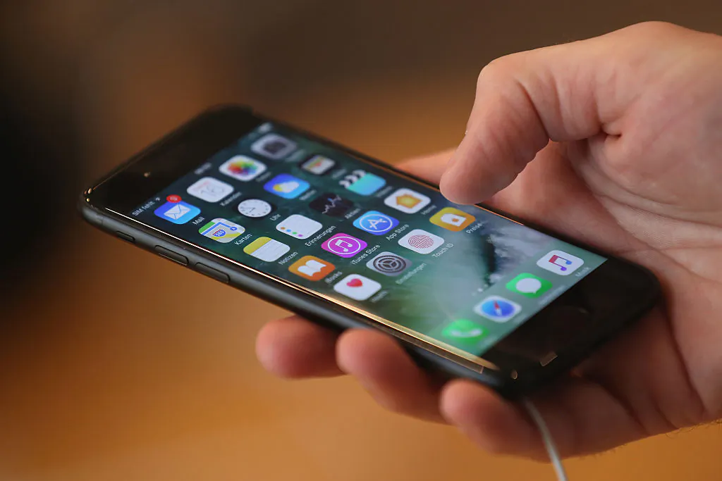 A stock iPhone photo (Photo by Sean Gallup/Getty Images)