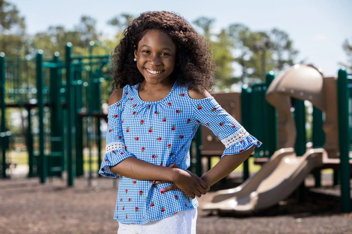 Tymia. (Courtesy of Mic Smith/American Red Cross)