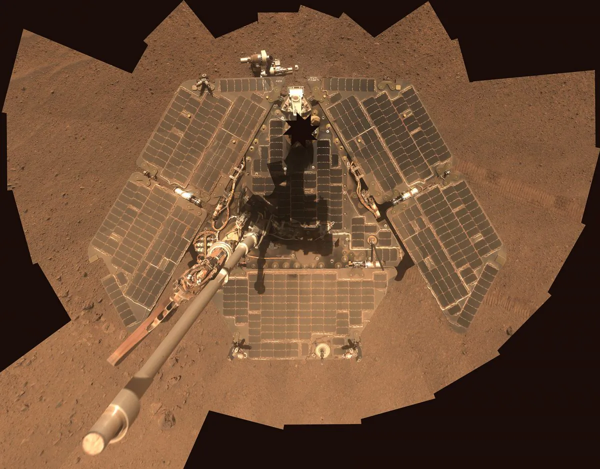 NASA's Mars Exploration Rover Opportunity is shown in this handout photo released to Reuters July 29, 2014. (Reuters/NASA/JPL-Caltech/Cornell Univ./Arizona State University/Handout)