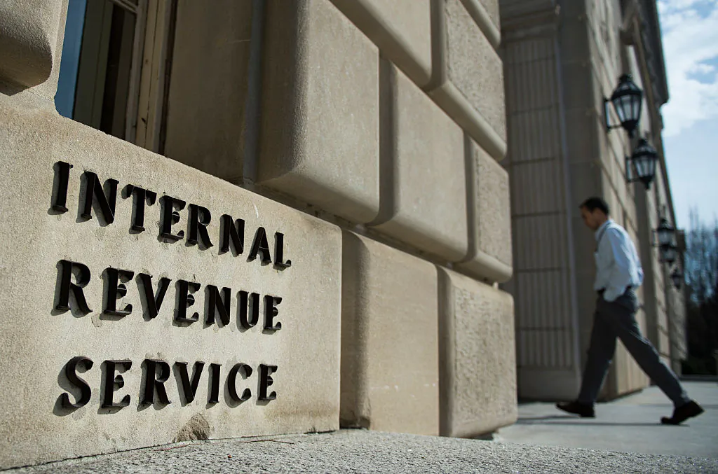 The Internal Revenue Service (IRS) building is seen in Washington on Feb. 19, 2014. (Jim Watson/AFP/Getty Images)