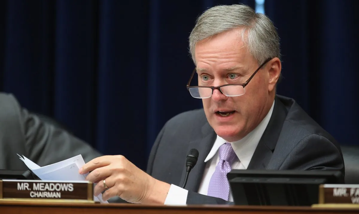 Rep. Mark Meadows on Capitol Hill in Washington, D.C., on July 29, 2015. (Chip Somodevilla/Getty Images)