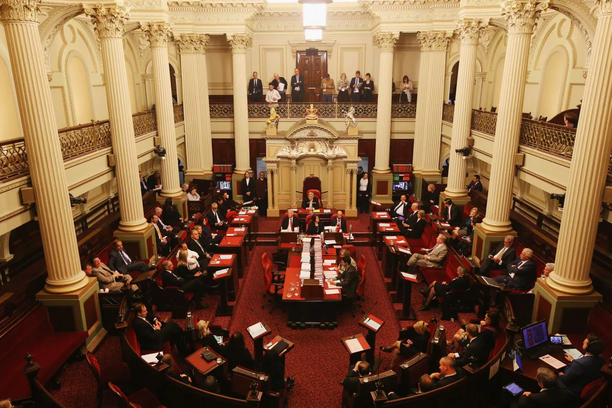 The Parliament of Victoria's upper house on Nov. 3, 2017. in Melbourne, Australia. (Michael Dodge/Getty Images)