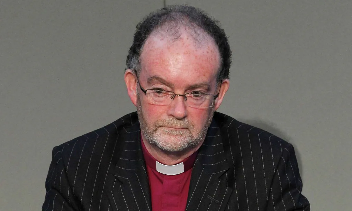 Chair of the Gosport Independent Panel Bishop James Jones KBE pictured on Sept. 12, 2012 in Liverpool, United Kingdom. (Peter Byrne - WPA Pool/Getty Images)