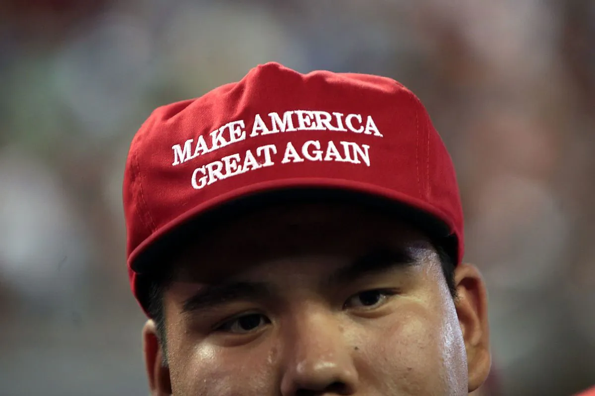 Man wearing a Make America Great Again, or "MAGA" cap. (Gage Skidmore/Wikipedia Commons/CC BY-SA 2.0)